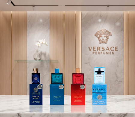 travel size perfume, versace mini perfume set