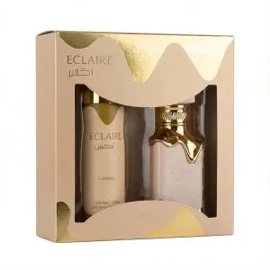 Lattafa Eclaire 2 Pcs Gift Set With 100 ml EDP + 200 ml Perfumed Spray