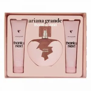 Ariana Grande Thank Unisex Next 3.4 EDP Women + 3.4 Body Lotion + 3.4 S/G