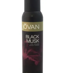 Jovan Black Musk Women 5.0 oz Deo SP (150 ml)