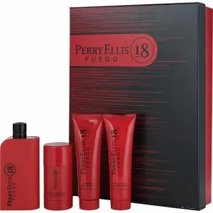 Perry Ellis 18 Fuego 4Pc Men Set